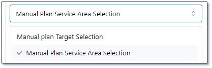 Manual-Plan-Service-Area-Selection